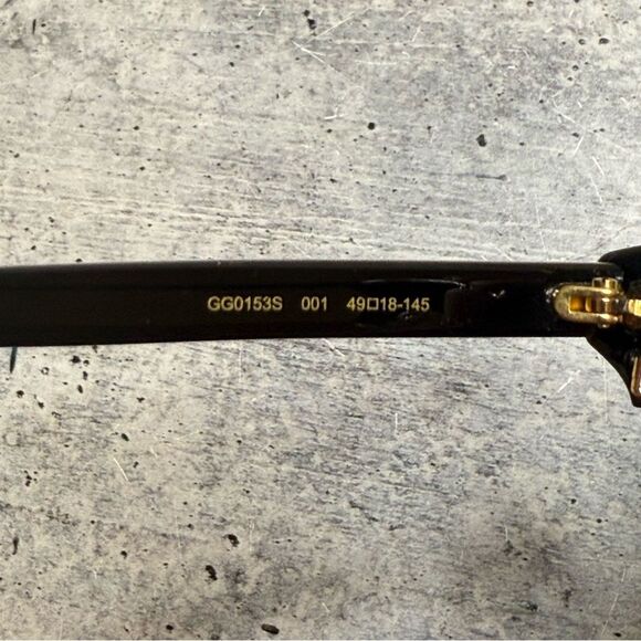 Gucci Mirrored Crystal Clubmaster Sunglasses - Picture 6 of 10